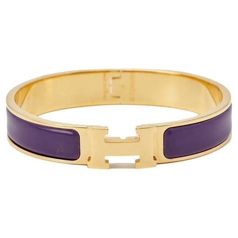 purple and gold hermes bracelet|bracelet hermes original.